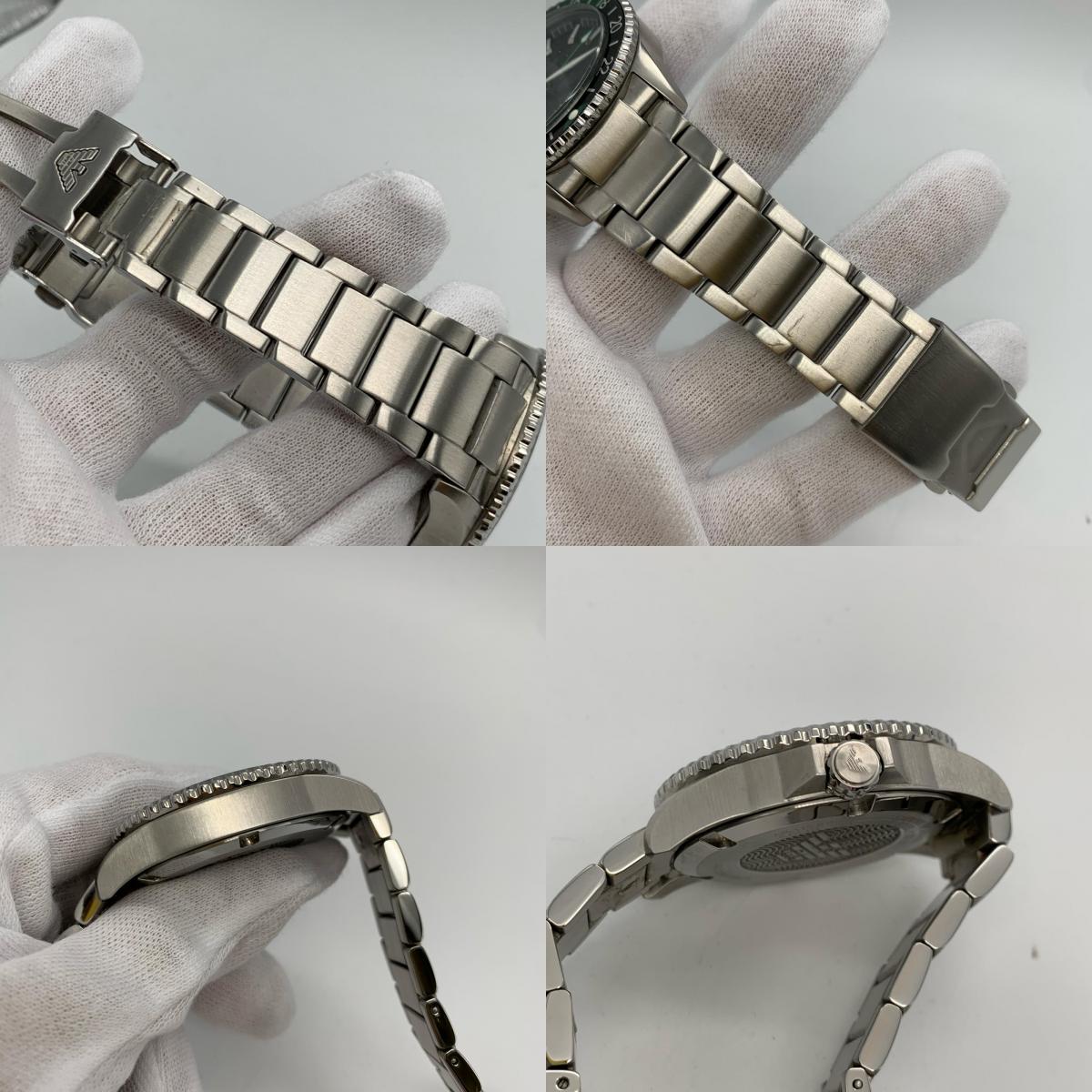 【中古】Emporio Armani | エンポリオ・アルマーニ 腕時計 AE-11589 シルバー