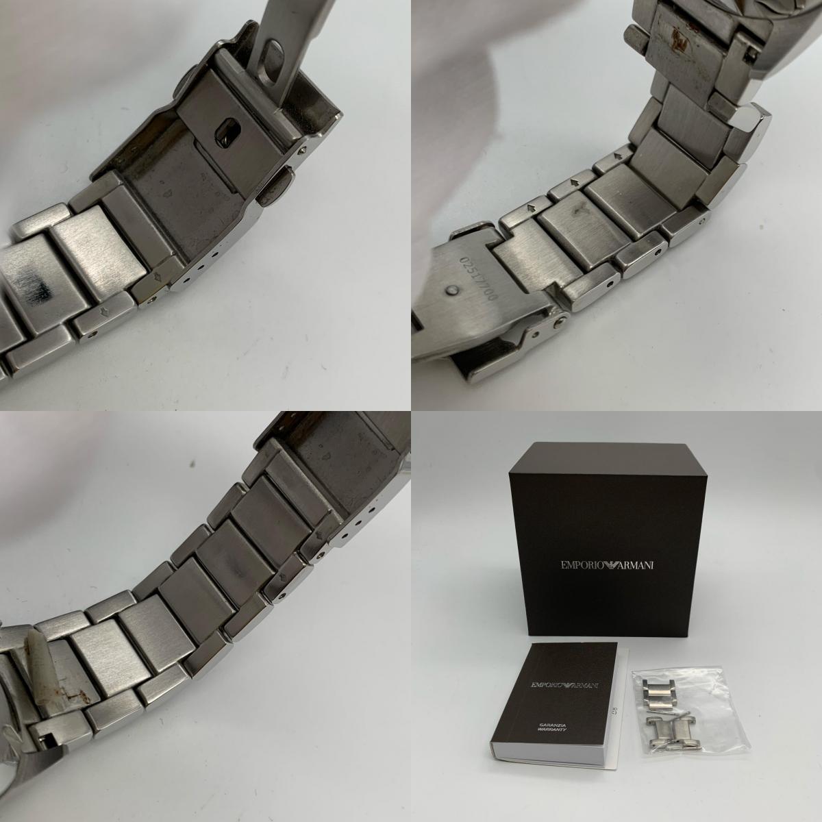 【中古】Emporio Armani | エンポリオ・アルマーニ 腕時計 AE-11589 シルバー