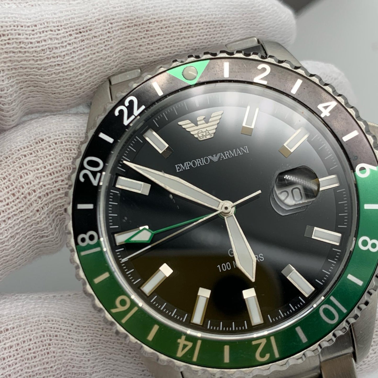 【中古】Emporio Armani | エンポリオ・アルマーニ 腕時計 AE-11589 シルバー