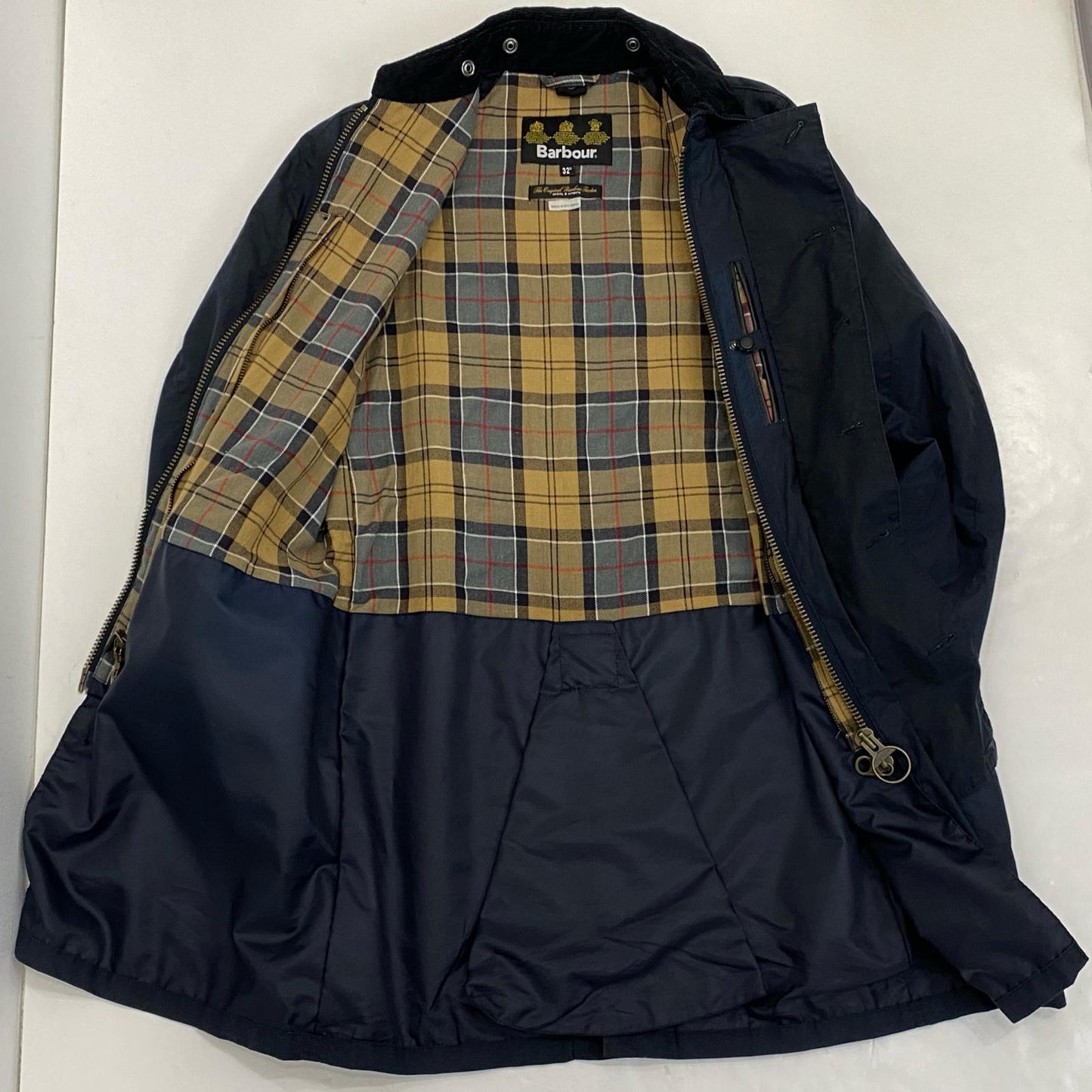 【中古】Barbour | バーブァー SINGLE BREASTED COAT その他アウター 4082146 コート 並行品 ネイビー サイズ:32