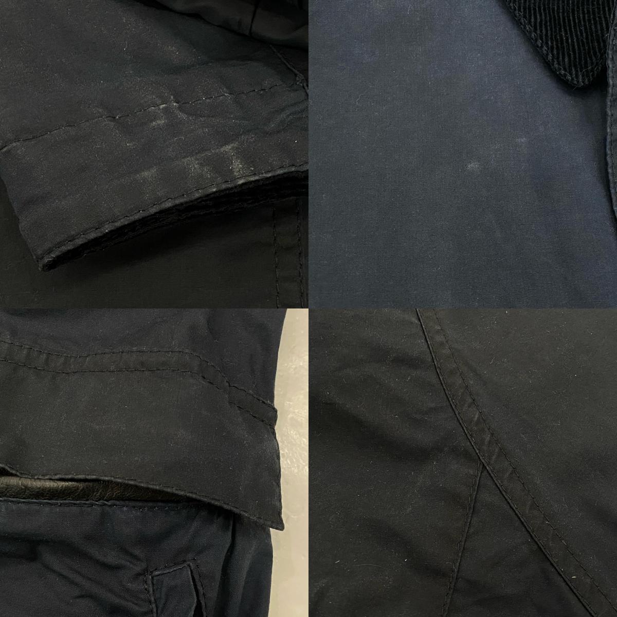 【中古】Barbour | バーブァー SINGLE BREASTED COAT その他アウター 4082146 コート 並行品 ネイビー サイズ:32