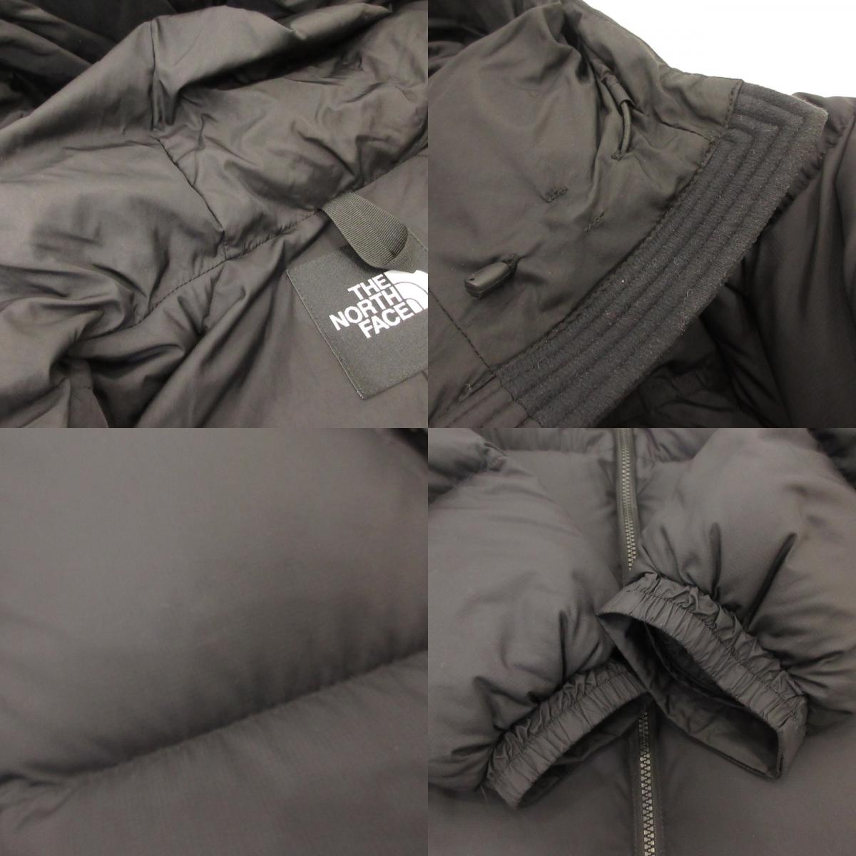 【中古】THE NORTH FACE | ザ・ノースフェイス NUPTSE HOODIE ダウンジャケット ND92331 ブラック サイズ:XL