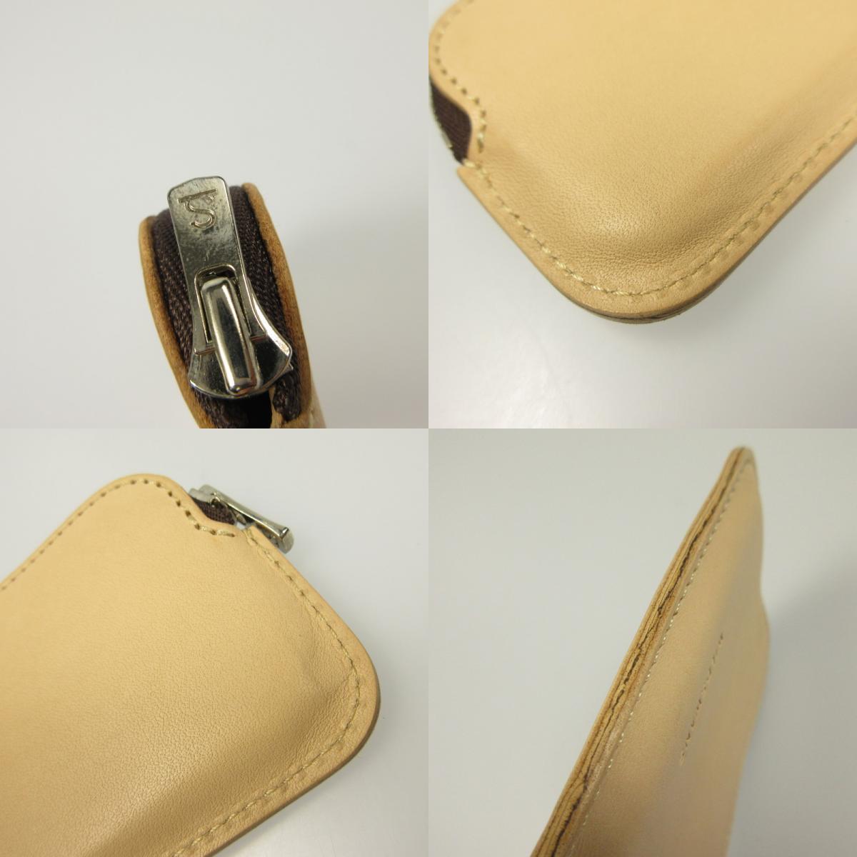 【中古】WILDSWANS | ワイルドスワンズ MINAS コインケース MINAS/SD/NT ベージュ
