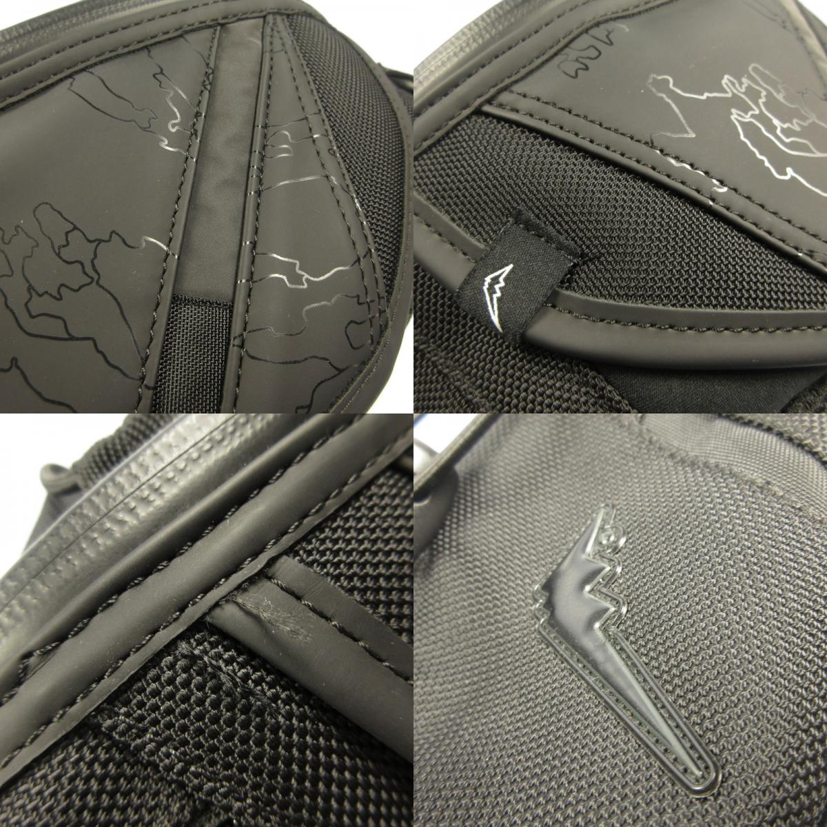 【中古】KUSHITANI | クシタニ WAIST BAG ウエストバッグ K-3585B ブラック