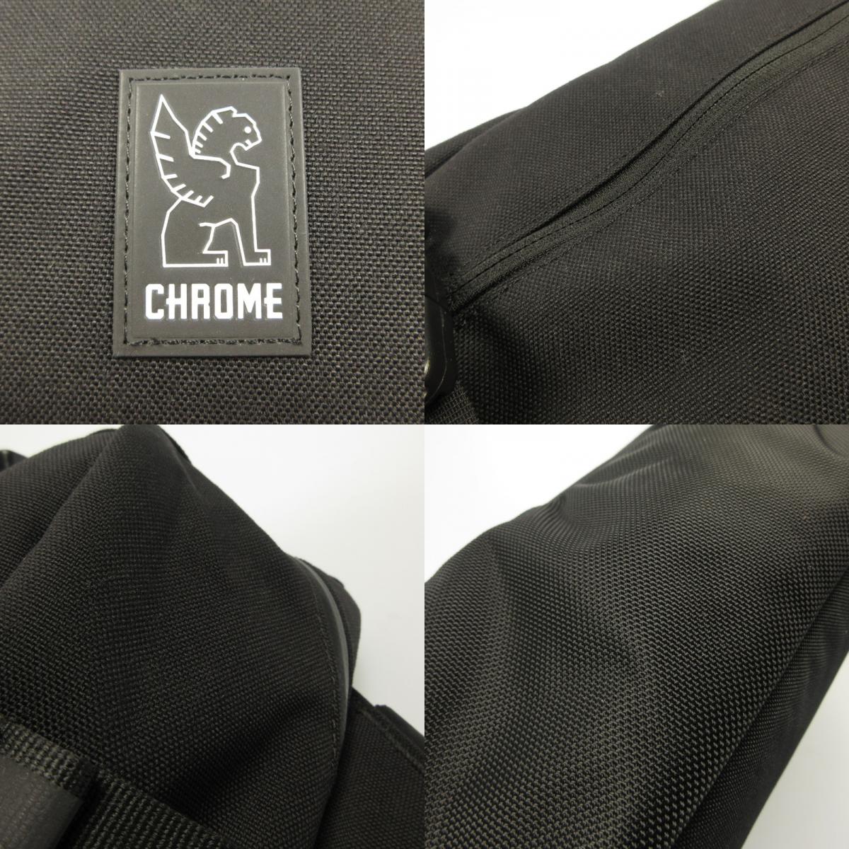 【中古】CHROME | クロム KADET MAX SLIDE BLACK ショルダーバッグ BG362BK ブラック