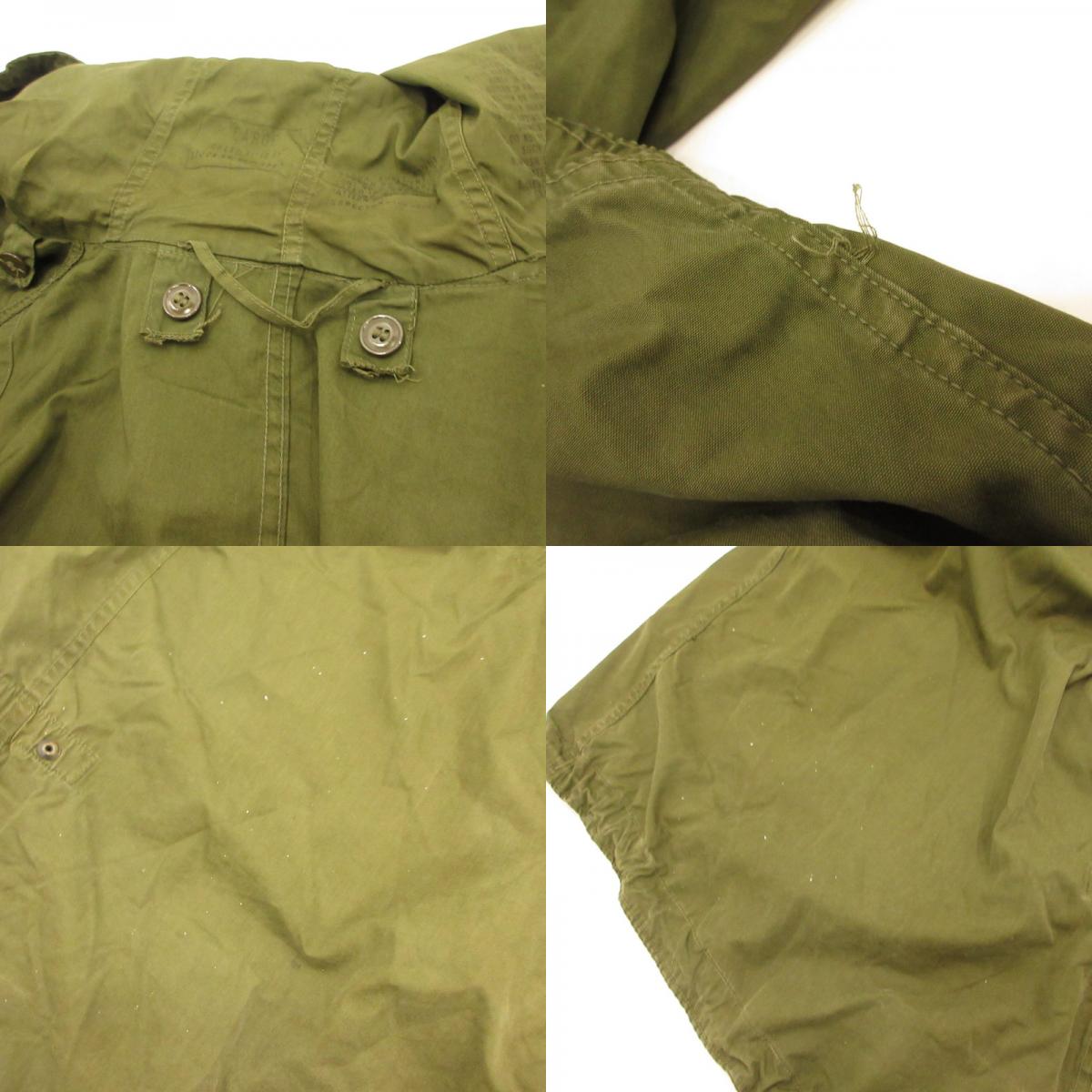 【中古】MILITARY衣料 | ミリタリーイリョウ M-1951 モッズコート 55-P-4982-?? U.S.ARMY カーキ サイズ:L