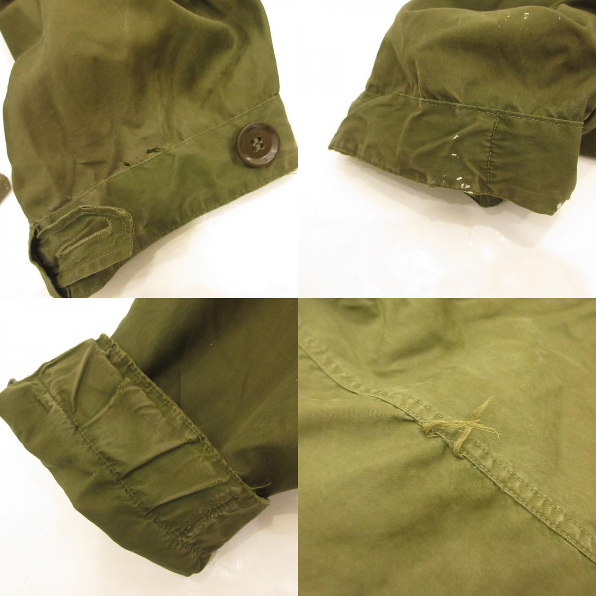 【中古】MILITARY衣料 | ミリタリーイリョウ M-1951 モッズコート 55-P-4982-?? U.S.ARMY カーキ サイズ:L