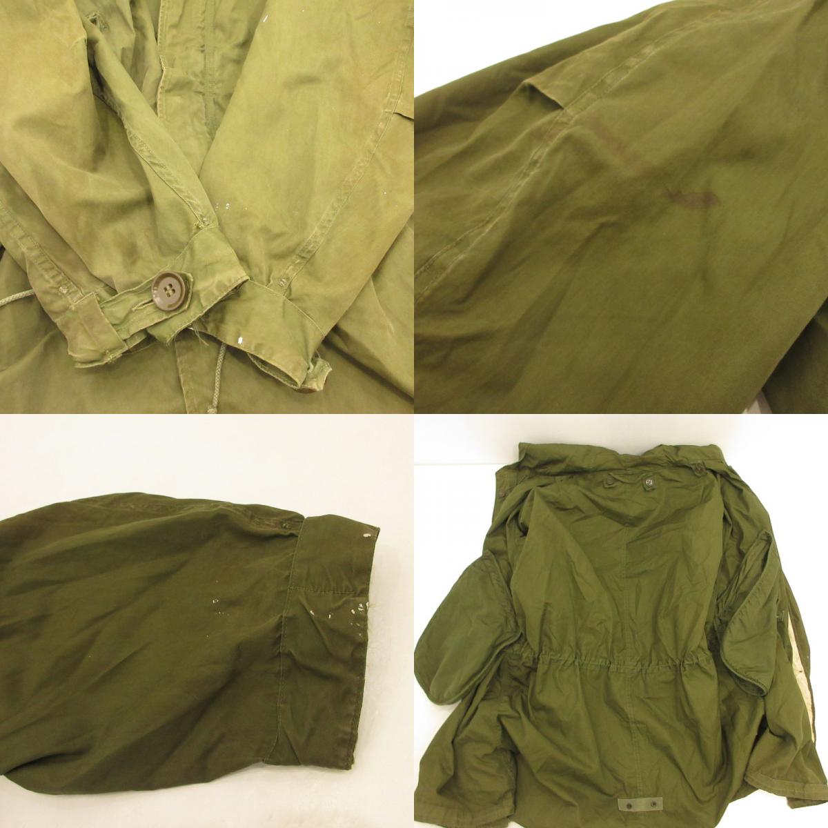 【中古】MILITARY衣料 | ミリタリーイリョウ M-1951 モッズコート 55-P-4982-?? U.S.ARMY カーキ サイズ:L