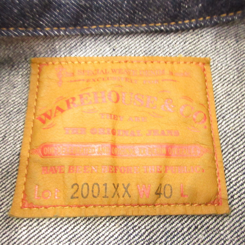 【中古】WARE HOUSE | ウェアハウス ウエアハウス Lot 2001XX 1ST TYPE デニム ネイビー サイズ:40