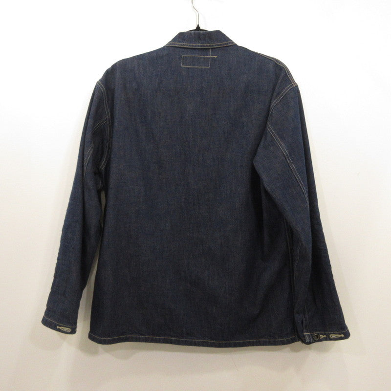 【中古】COLIMBO | コリンボ NAVAL WORK JKT. N-3 TYPE カバーオール ZZ-0163 ネイビー サイズ:M