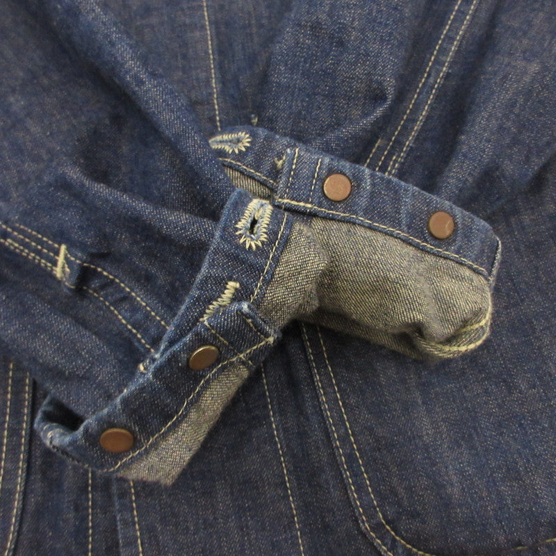 【中古】COLIMBO | コリンボ NAVAL WORK JKT. N-3 TYPE カバーオール ZZ-0163 ネイビー サイズ:M