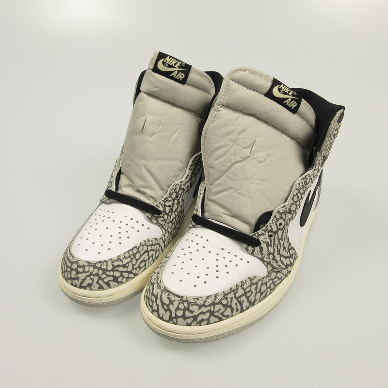 【中古】NIKE | ナイキ AIR JORDAN 1 RETRO HIGH OG ELEPHANT スニーカー DZ5485-052 年式:2023S/S 27.5cm