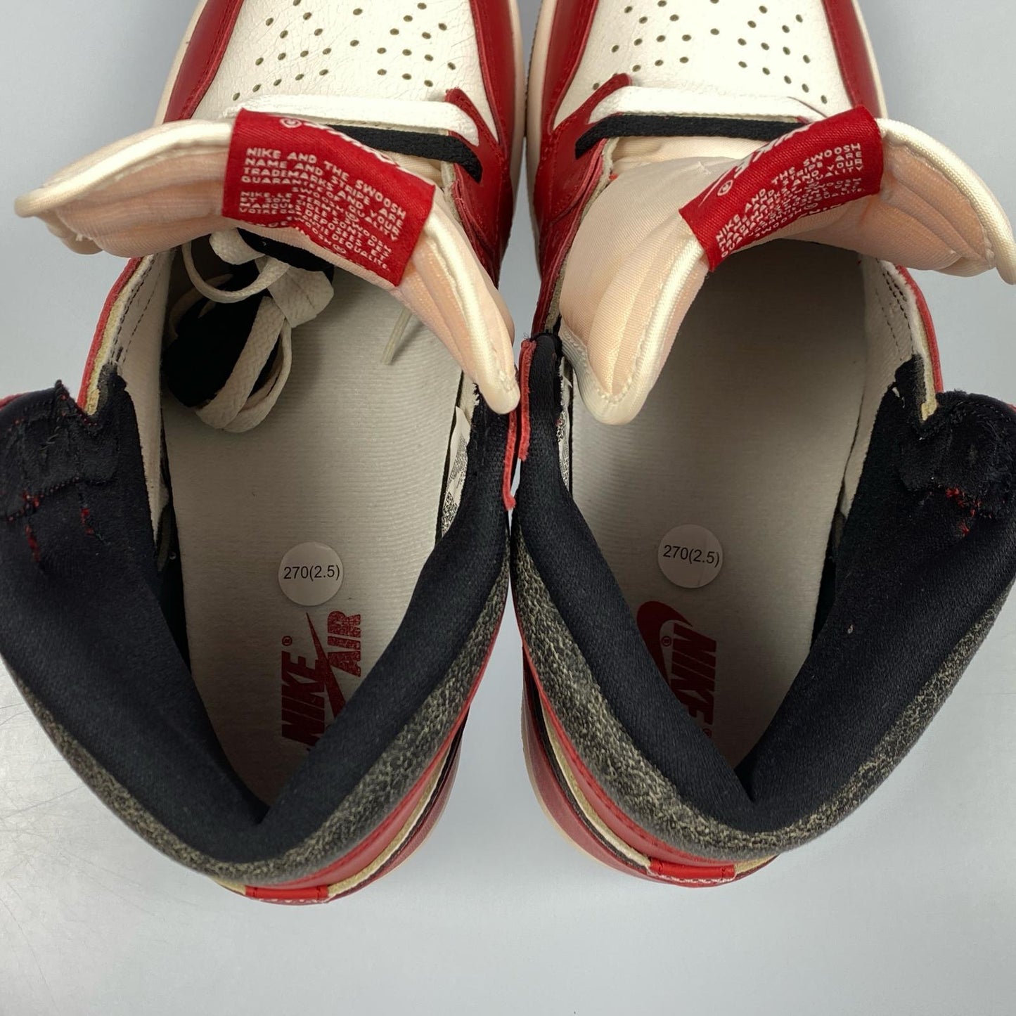 【中古】NIKE | ナイキ AIR JORDAN 1 RETRO HIGH OG 'CHICAGO LOST & FOUND' スニーカー DZ5485-612 2023S/S 27.0cm レッド 27cm