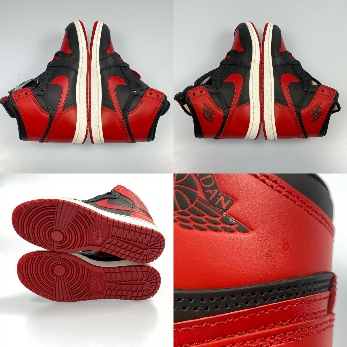 【中古】NIKE | ナイキ Air Jordan 1 High 85 'Bred' (2025) スニーカー HV6674-067 2025S/S 27.0cm レッド 27cm