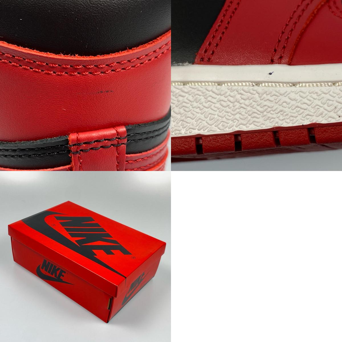 【中古】NIKE | ナイキ AIR JORDAN 1 HIGH ‘85 VARSITY RED スニーカー BQ4422-600 2020S/S 27.0cm レッド 27cm