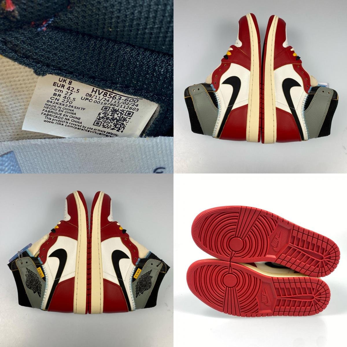 【中古】NIKE | ナイキ JORDAN 1 HIGH OG SP スニーカー HV8563-600 レッド