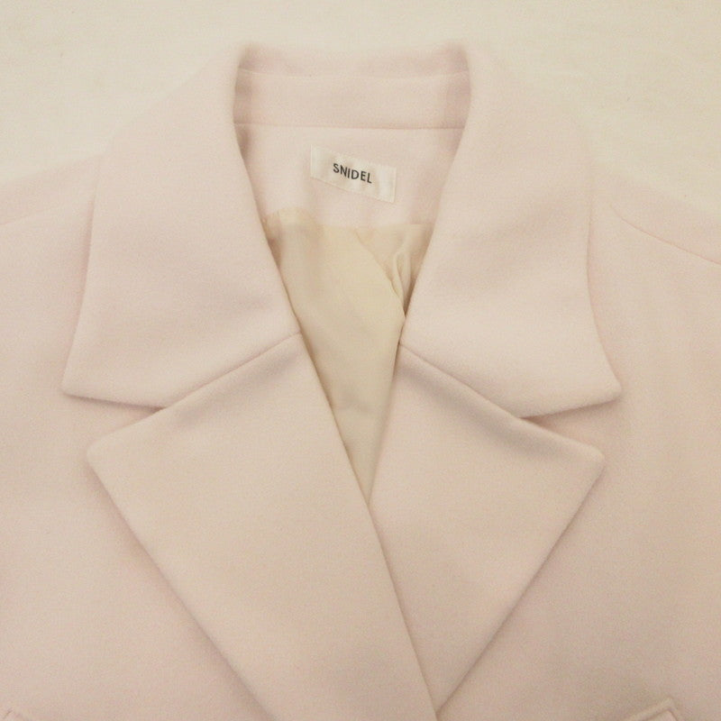【中古】snidel | スナイデル ショートブルゾン その他アウター SWFC251007 ピンク サイズ:1