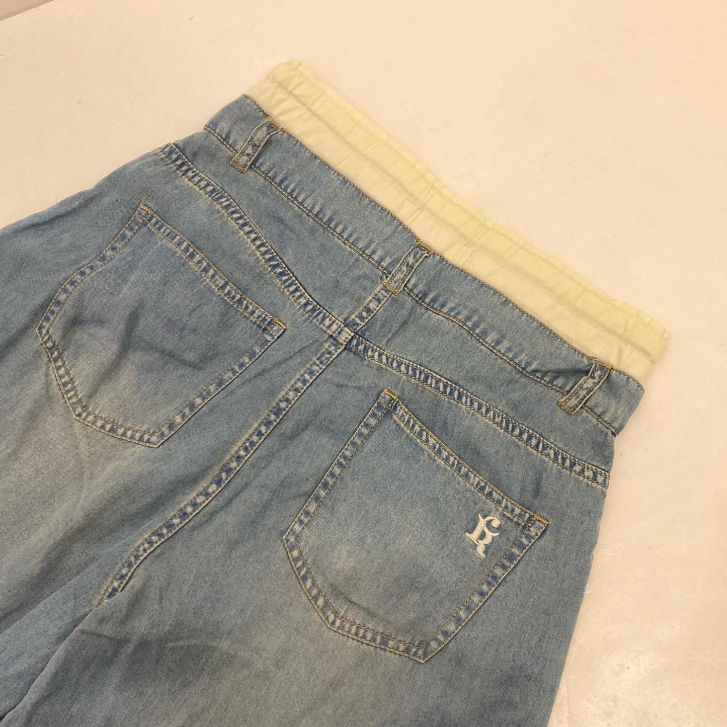 【中古】 LAYERED LOOSE DENIM パンツ 592532400101-01 2025S/S ブルー サイズ:M
