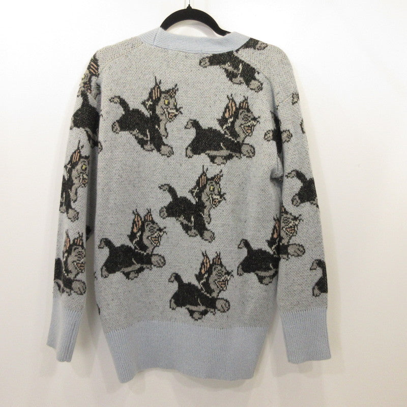 【中古】furfur | ファーファー FIGAROカーディガン カーディガン RWNT224117 ブルー