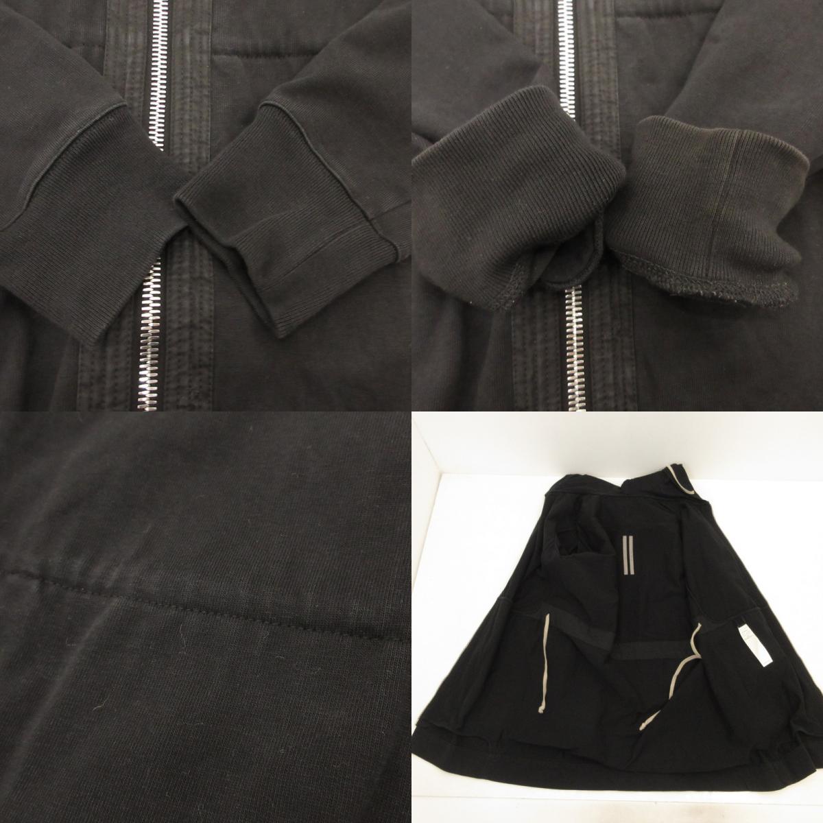 【中古】Rick Owens | リックオウエンス パーカー 並行品 ブラック サイズ:M