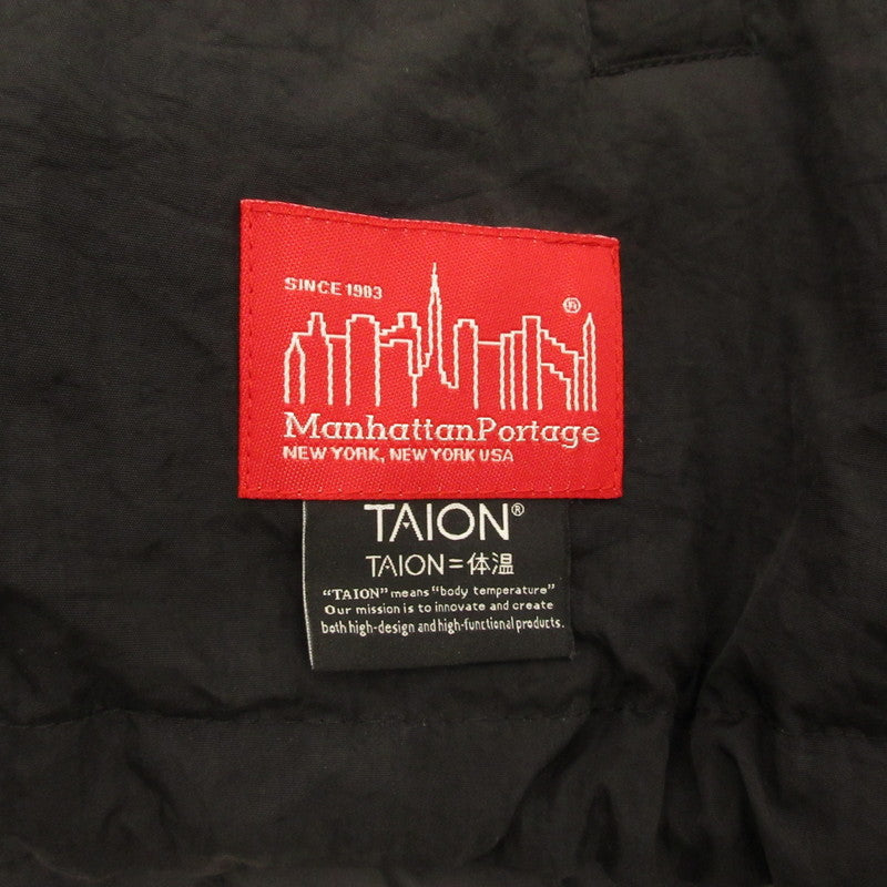 【中古】TAION | タイオン Reversible Coach Down Jacket ダウンジャケット ブラック サイズ:L