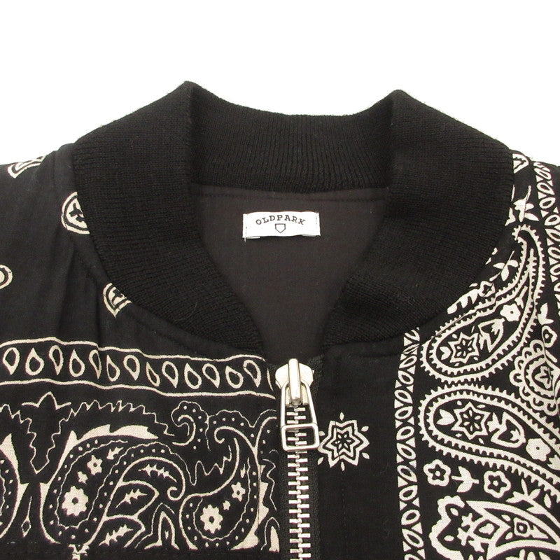【中古】OLDPARK | オールドパーク BANDANA FLIGHT JACKET ブルゾン サイズ:L