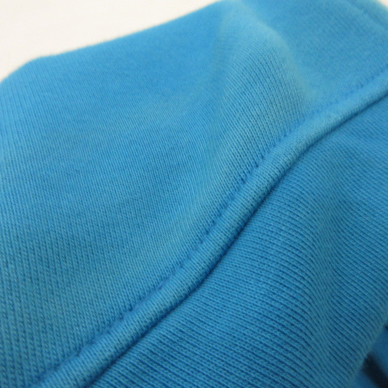 【中古】VANSON | バンソン ボーンプリント ライダースジャケット ブルー サイズ:M