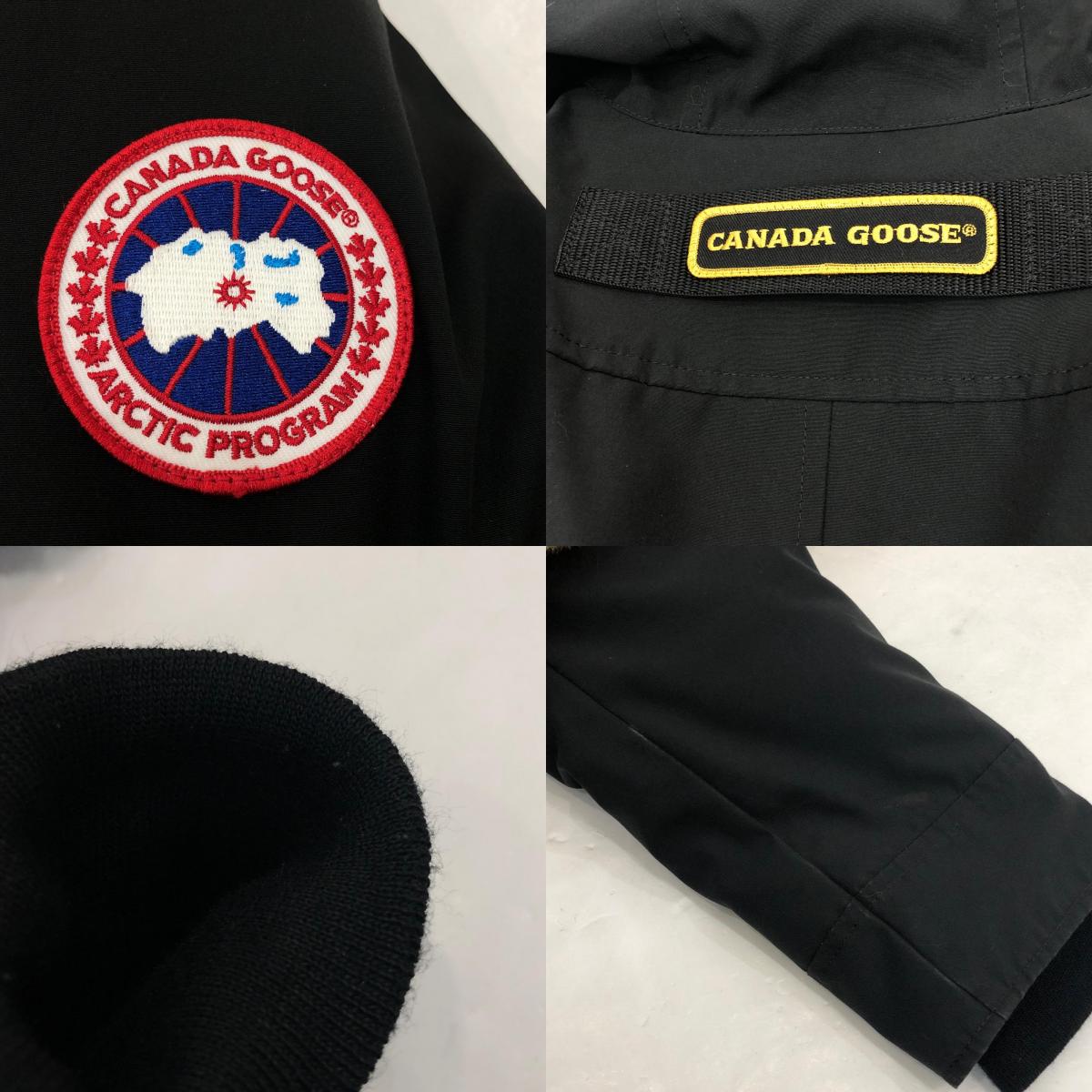 【中古】CANADA GOOSE | カナダグース JASPER PARKER ダウンジャケット 3438JM サザビー正規品 ブラック サイズ:XS