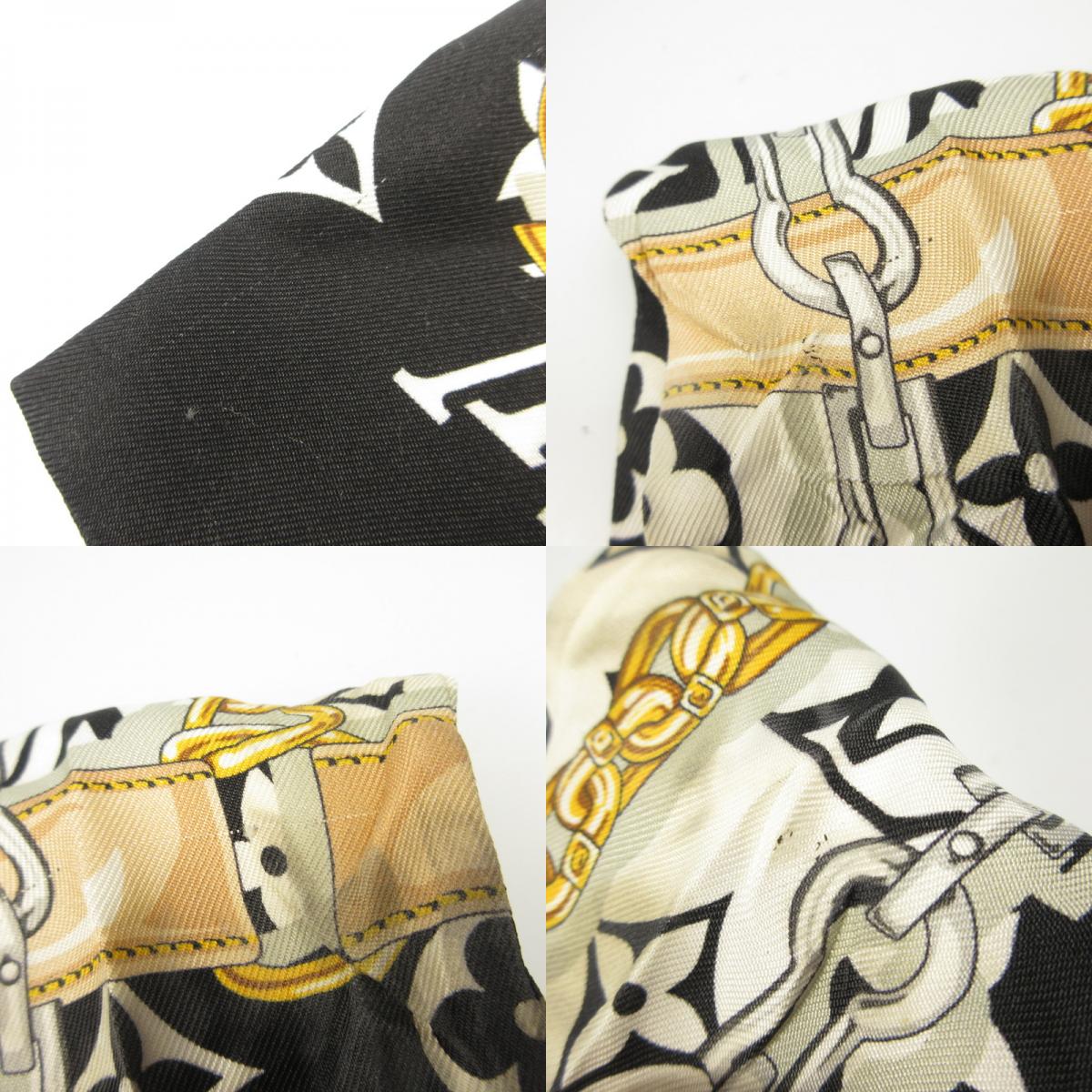 【中古】LOUIS VUITTON | ルイ・ヴィトン バンドーモノグラムコンフィデンシャル ハンカチ M78656