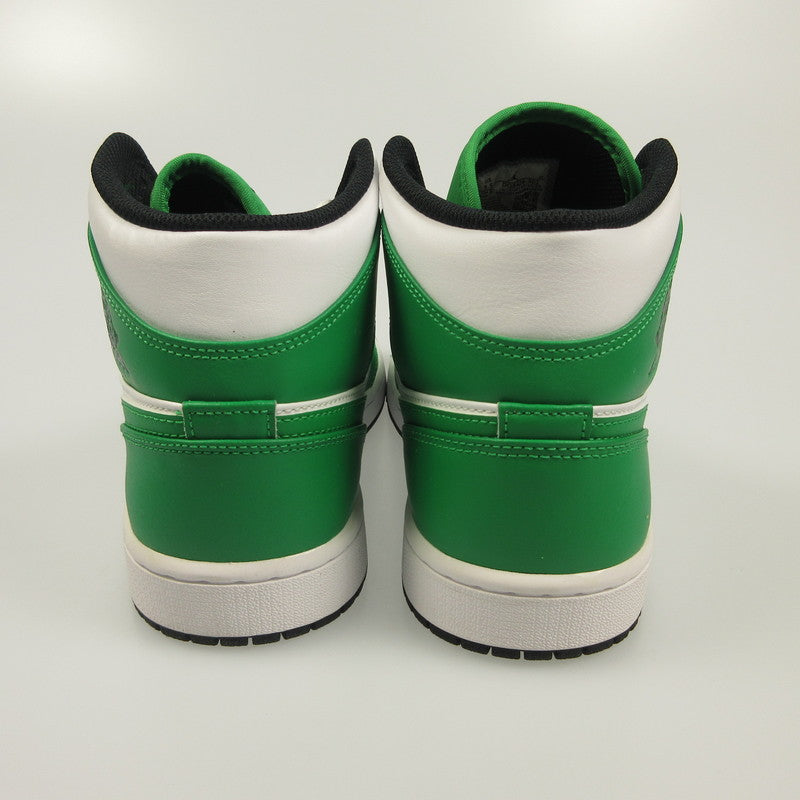 【中古】NIKE | ナイキ AIR JORDAN 1 MID 'LUCKY GREEN' スニーカー DQ8426-301 年式:2022A/W グリーン 27.5cm