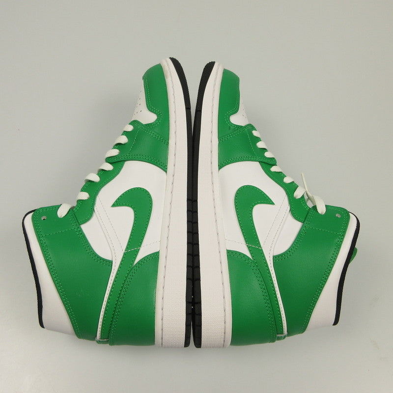 【中古】NIKE | ナイキ AIR JORDAN 1 MID 'LUCKY GREEN' スニーカー DQ8426-301 年式:2022A/W グリーン 27.5cm