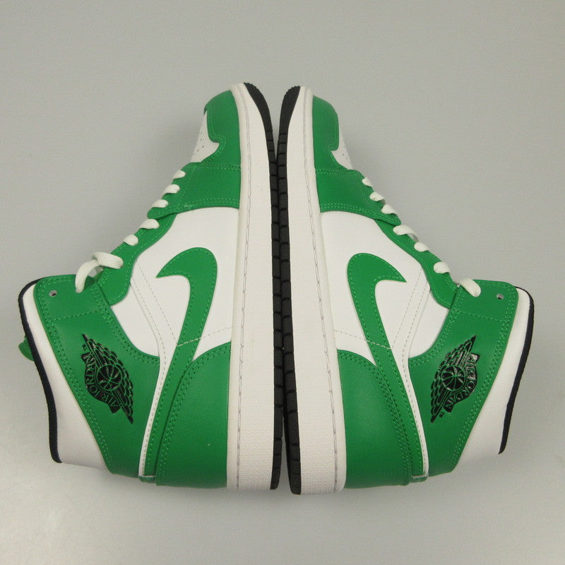 【中古】NIKE | ナイキ AIR JORDAN 1 MID 'LUCKY GREEN' スニーカー DQ8426-301 年式:2022A/W グリーン 27.5cm