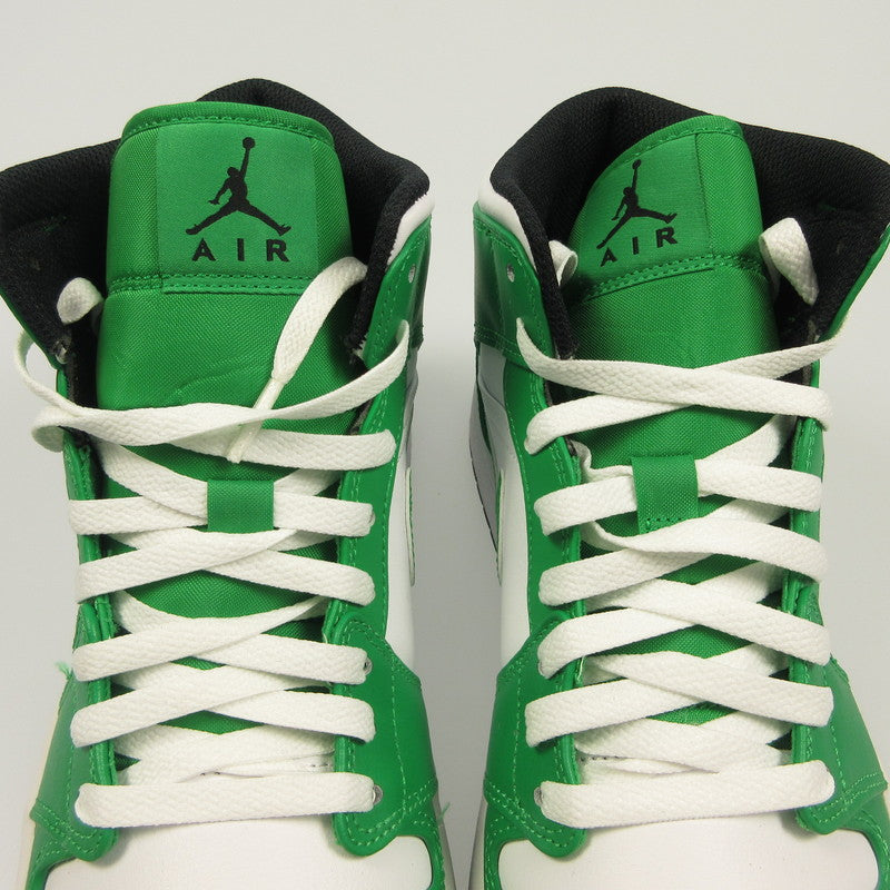 【中古】NIKE | ナイキ AIR JORDAN 1 MID 'LUCKY GREEN' スニーカー DQ8426-301 年式:2022A/W グリーン 27.5cm