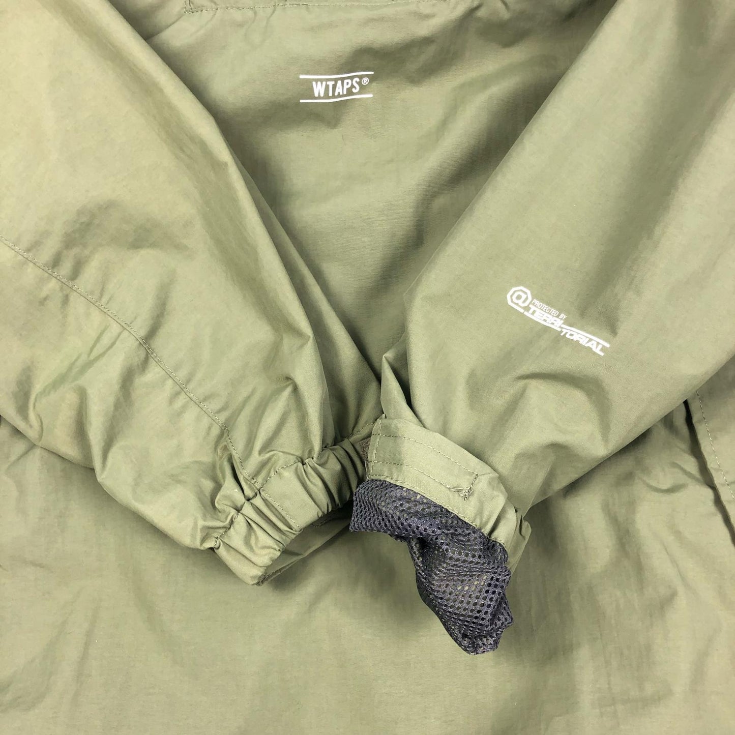 【中古】W)TAPS | ダブルタップス SBS / Jacket / Nylon. Taffeta. Brackets その他アウター 232WVDT-JKM03 2023A/W グリーン サイズ:2