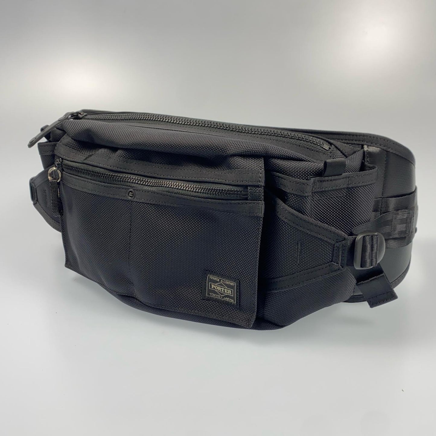 【中古】PORTER | ポーター HEAT ウエストバッグ 703-06978 ブラック