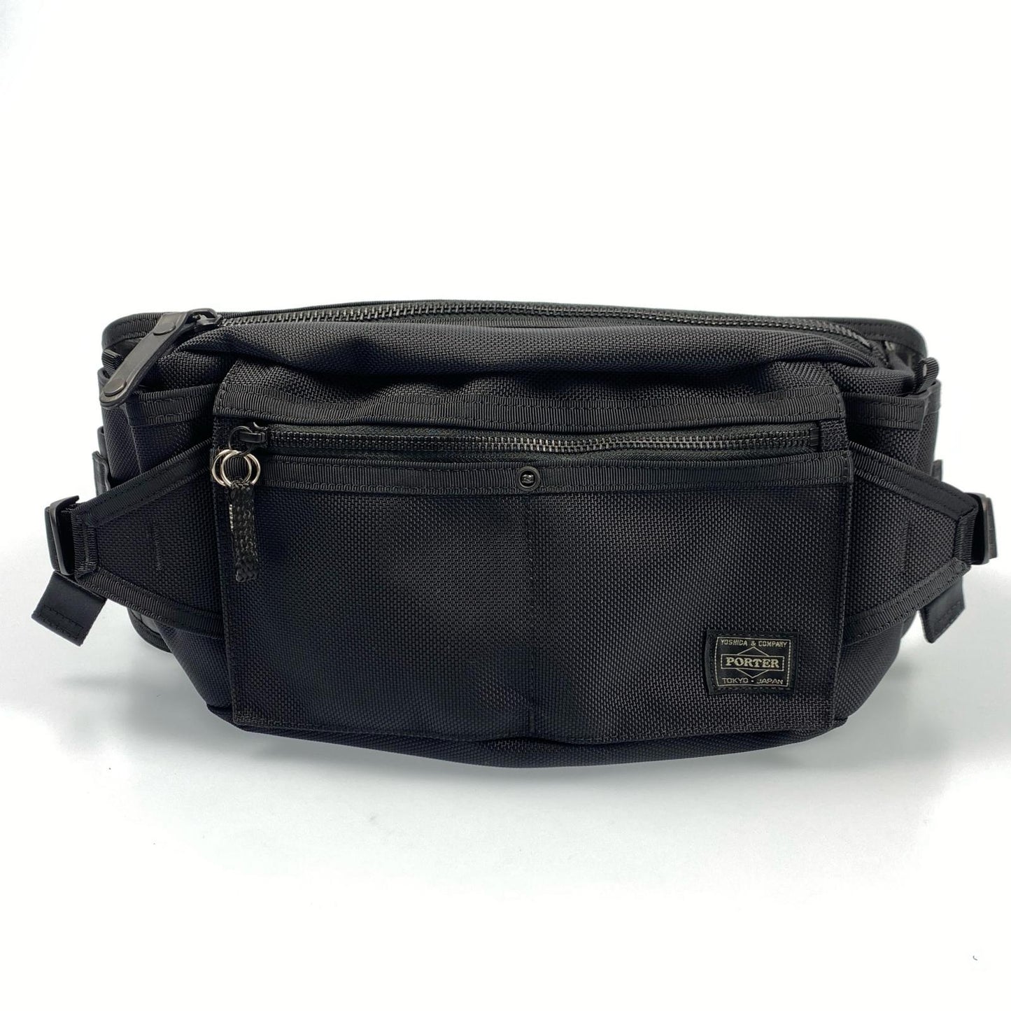 【中古】PORTER | ポーター HEAT ウエストバッグ 703-06978 ブラック