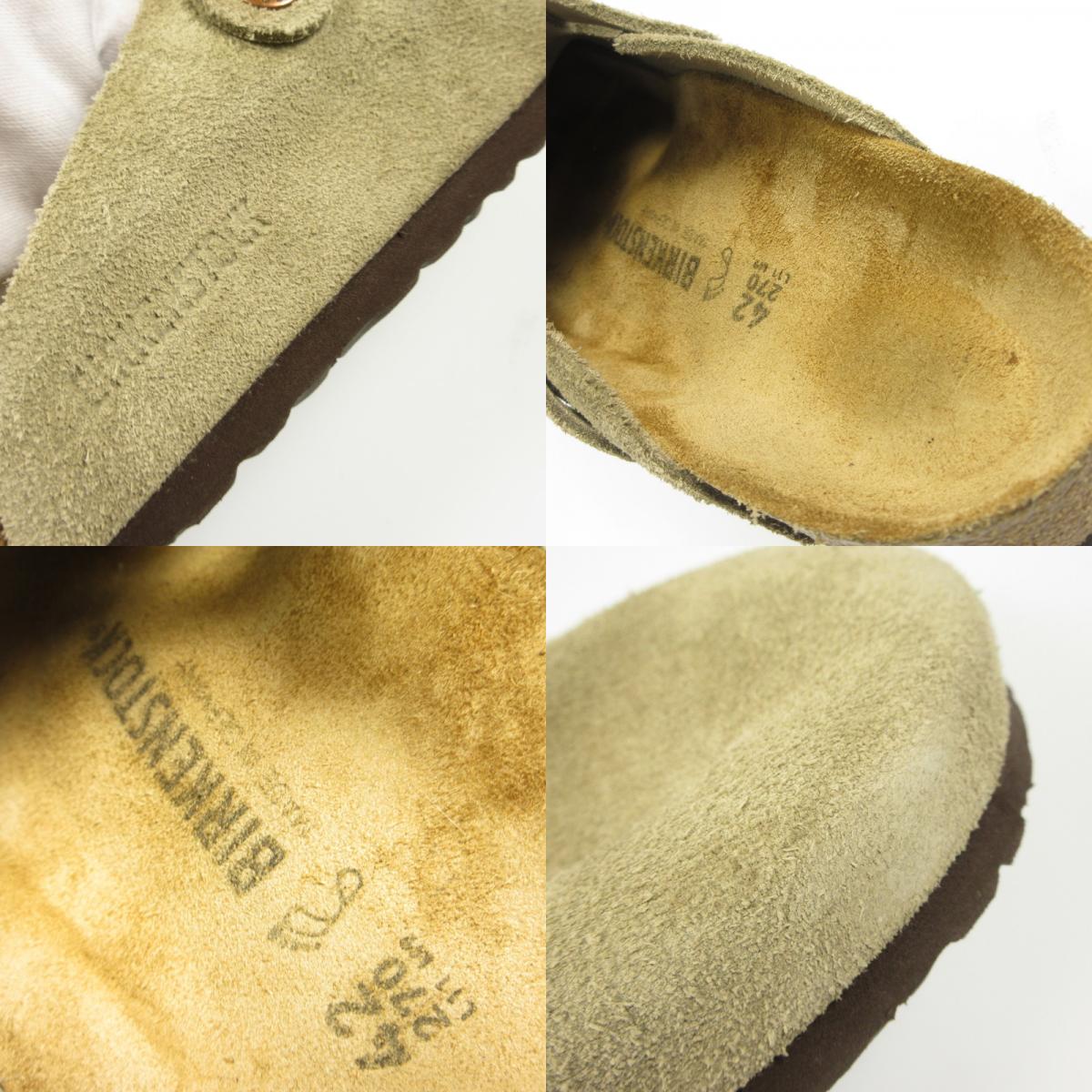 【中古】BIRKENSTOCK | ビルケンシュトック Boston サンダル 0060461 ベージュ 27cm