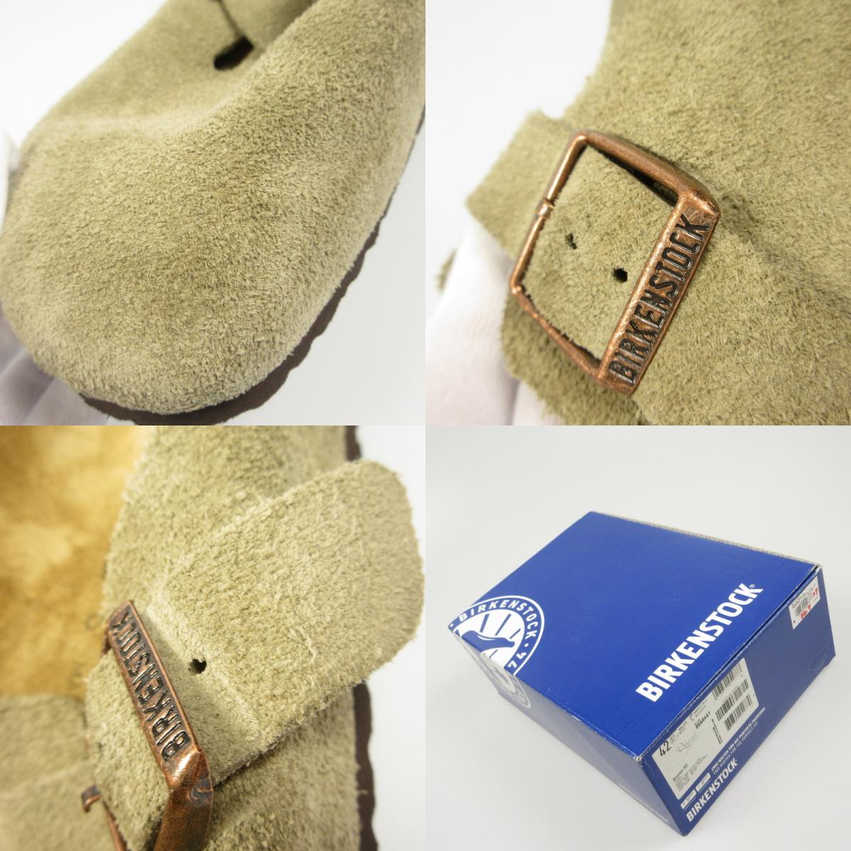 【中古】BIRKENSTOCK | ビルケンシュトック Boston サンダル 0060461 ベージュ 27cm