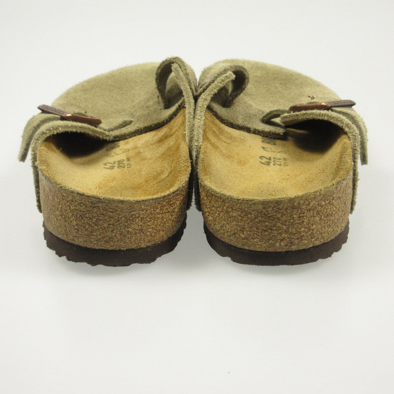 【中古】BIRKENSTOCK | ビルケンシュトック Boston サンダル 0060461 ベージュ 27cm