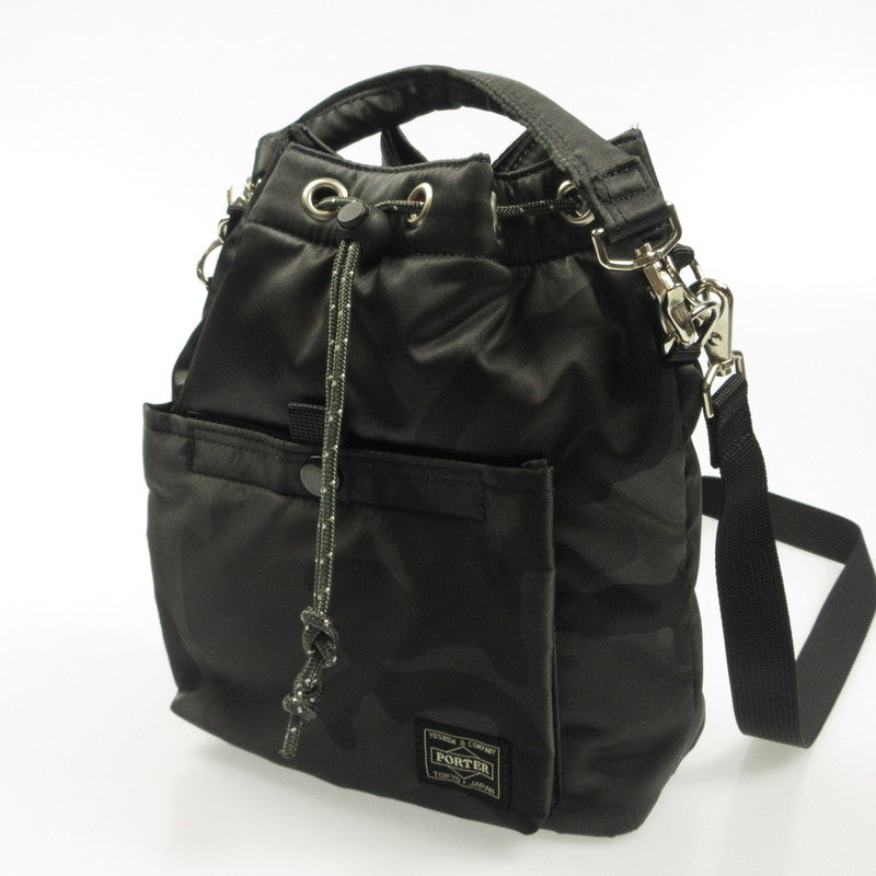 【中古】PORTER | ポーター BALLOONSAC WOODLAND CAMO ショルダーバッグ 381-18190 カモ