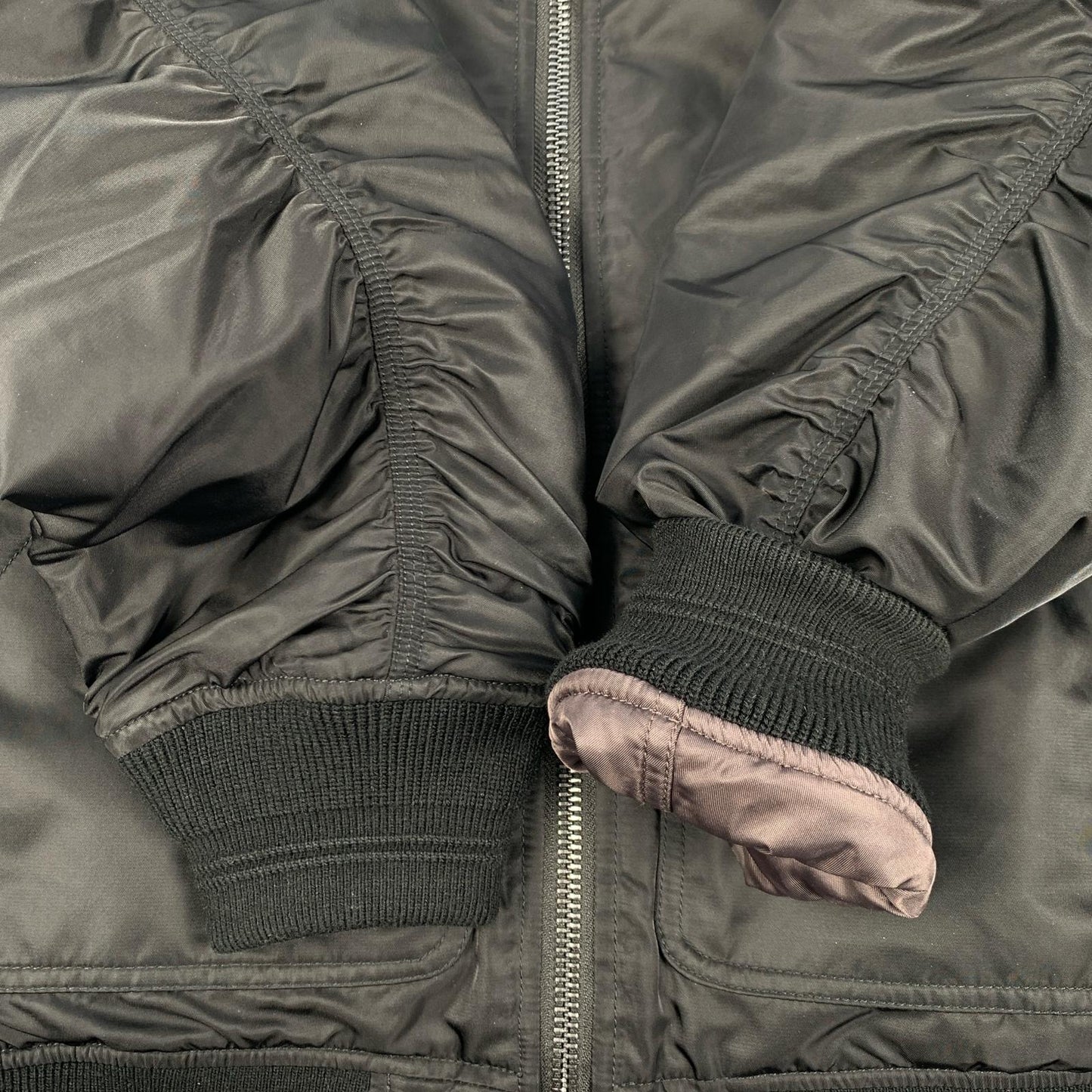 【中古】DIESEL | ディーゼル J-HELD ミリタリーコート A144080HCAS ブラック サイズ:46