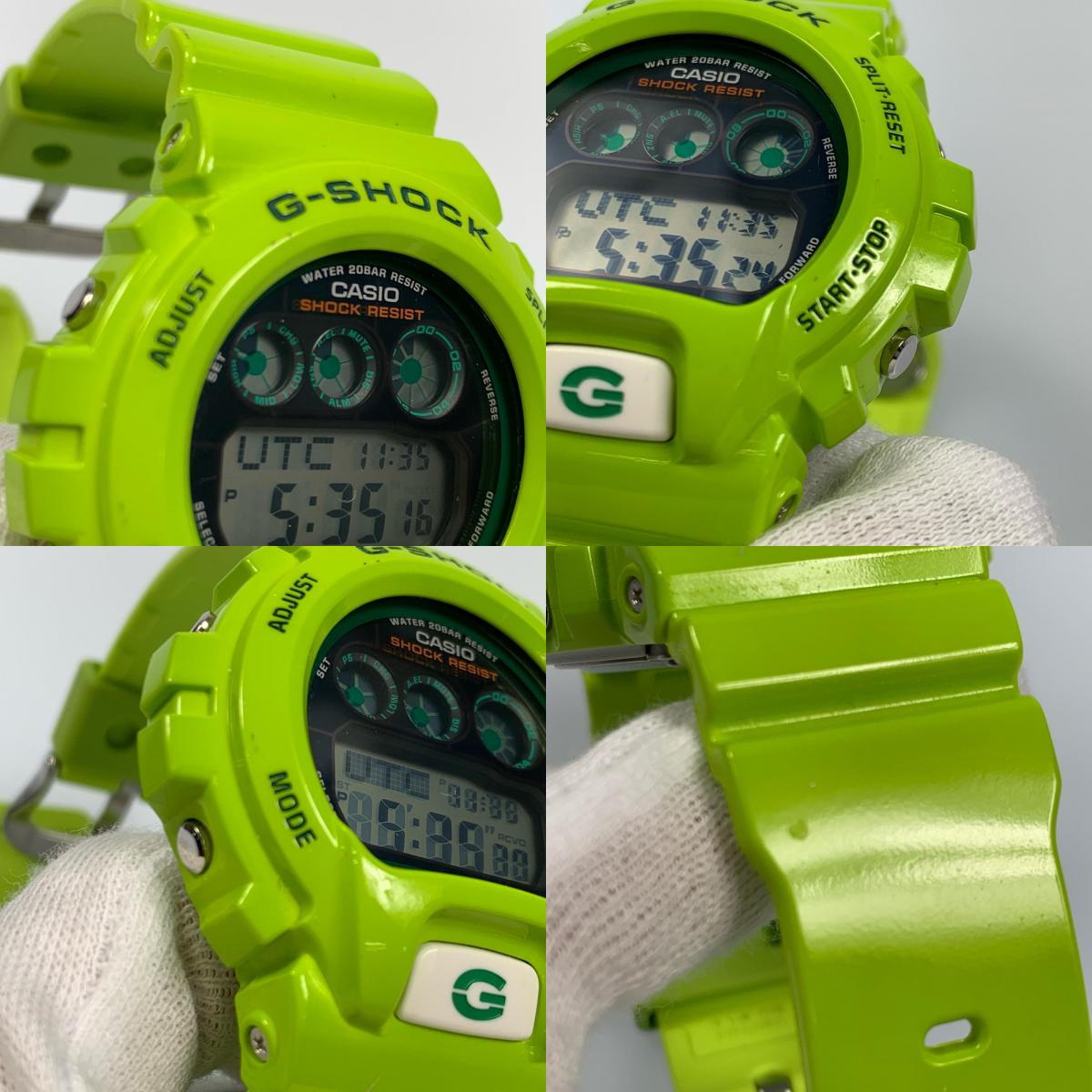 【中古】G-SHOCK | ジーショック 腕時計 G-6900GR-3JF ライトグリーン
