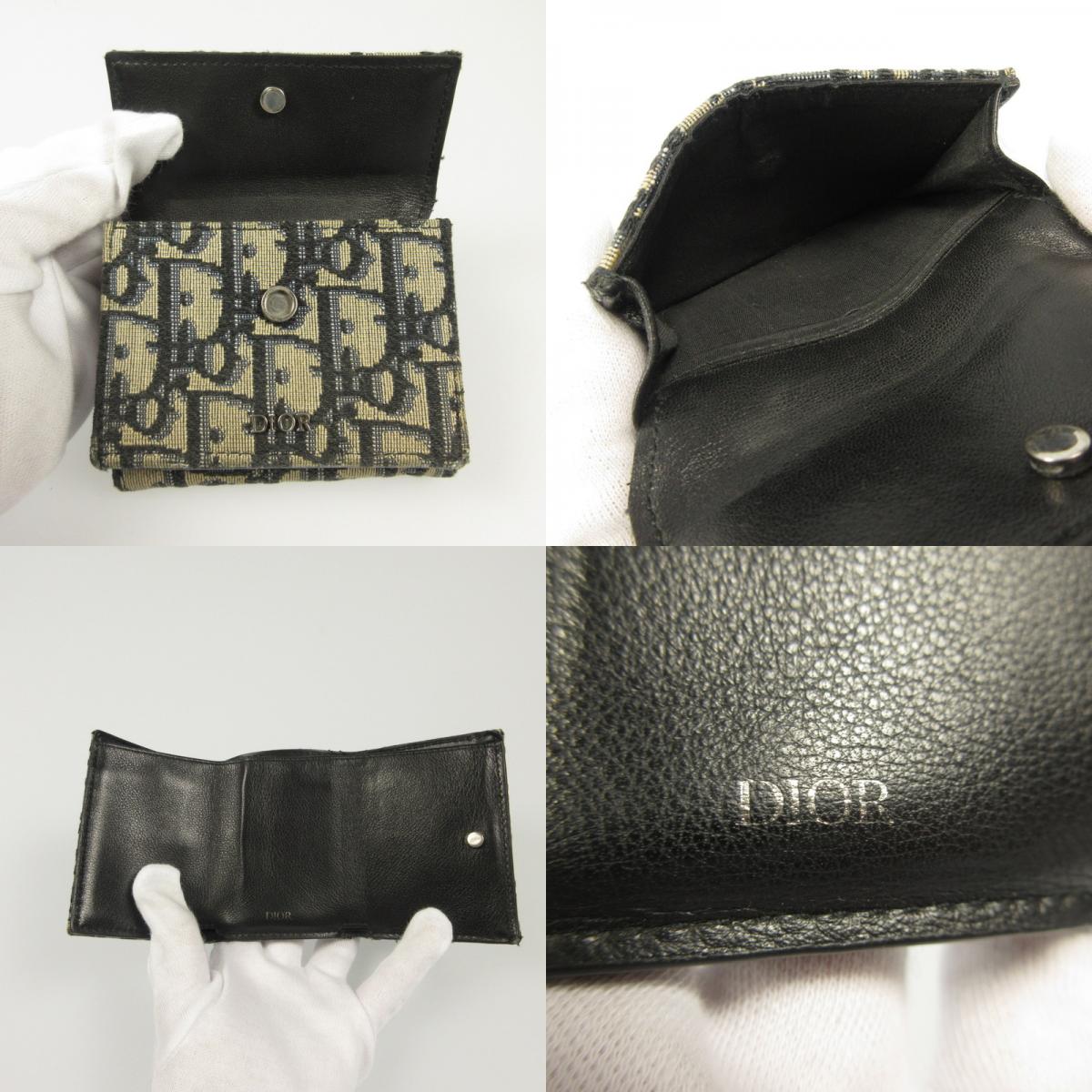 【中古】Dior | ディオール 3つ折りウォレット 長財布 2OBBC110YSE_H05E