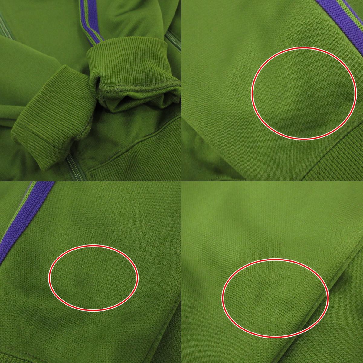 【中古】Needles | ニードルス Track Jacket-Poly Smooth ジャージ NS244 グリーン サイズ:L