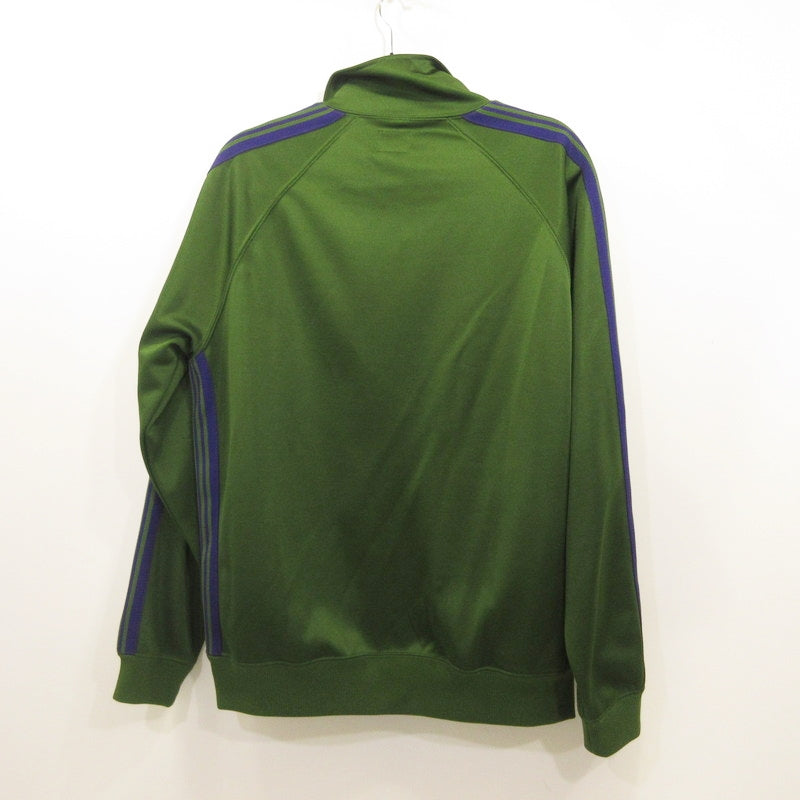 【中古】Needles | ニードルス Track Jacket-Poly Smooth ジャージ NS244 グリーン サイズ:L