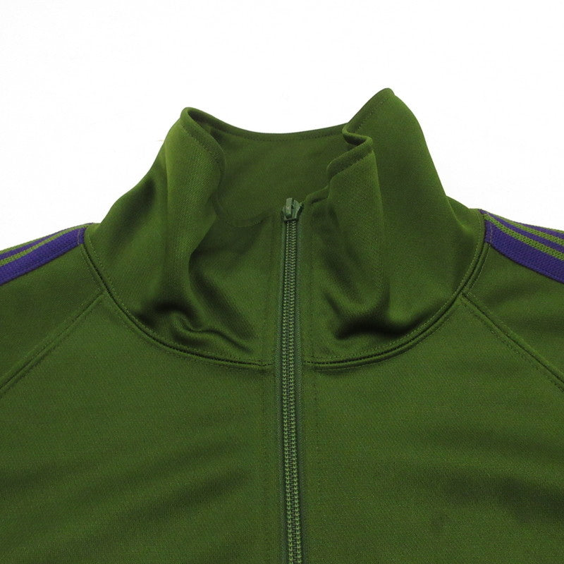 【中古】Needles | ニードルス Track Jacket-Poly Smooth ジャージ NS244 グリーン サイズ:L