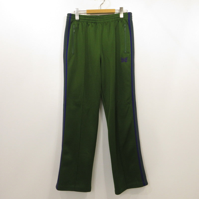 【中古】Needles | ニードルス Track Pant - Poly Smooth パンツ NS246 グリーン サイズ:S