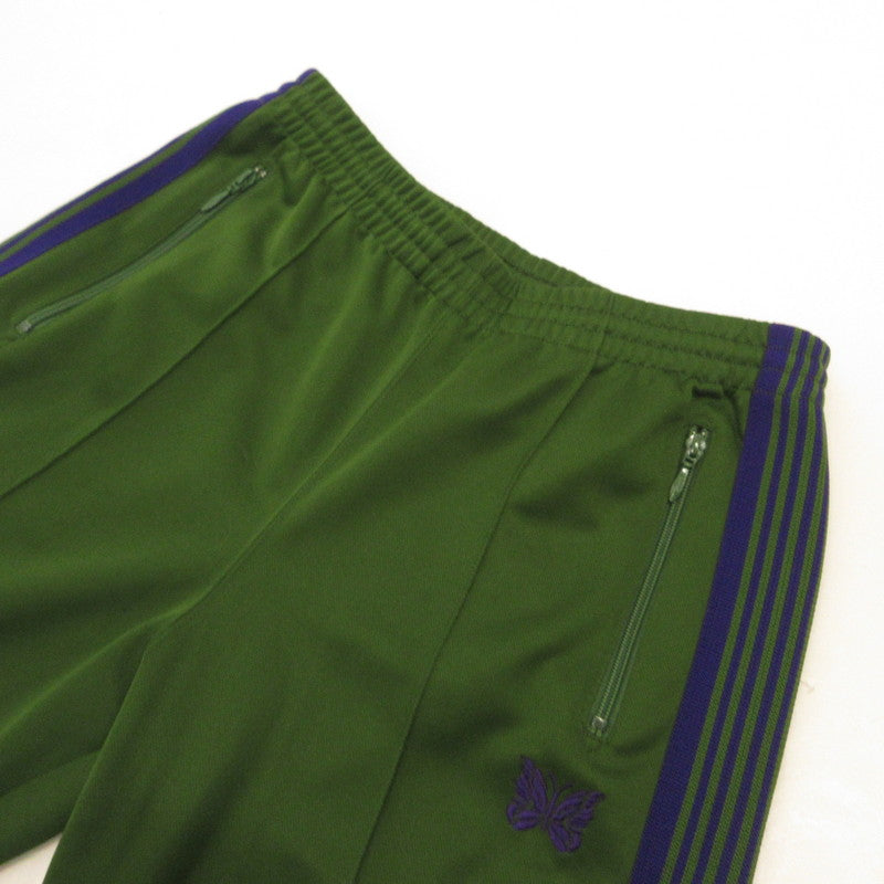 【中古】Needles | ニードルス Track Pant - Poly Smooth パンツ NS246 グリーン サイズ:S