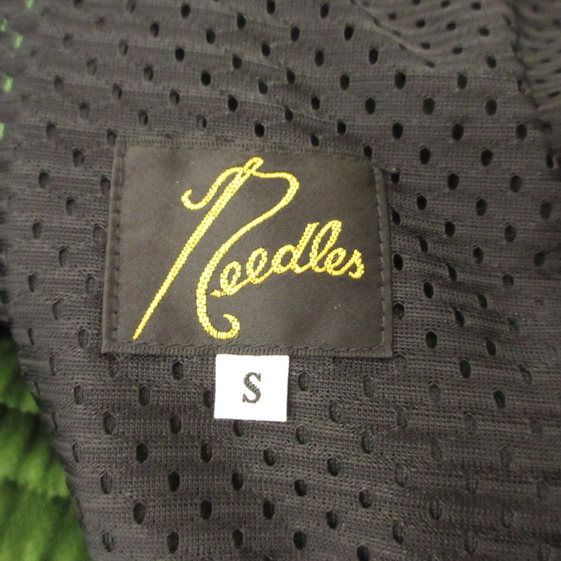 【中古】Needles | ニードルス Track Pant - Poly Smooth パンツ NS246 グリーン サイズ:S