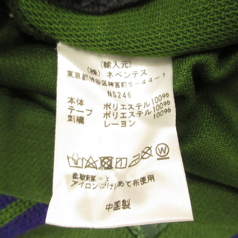 【中古】Needles | ニードルス Track Pant - Poly Smooth パンツ NS246 グリーン サイズ:S